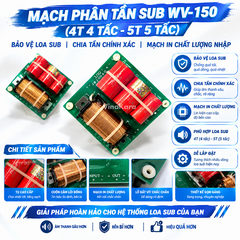 Mạch phân tần sub WV-150 bass 30 - 40 - 50