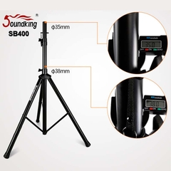 Chân loa đen Soundking SB-400 chính hãng, chắc chắn, cao 1M-1M6, tải trọng 50kg