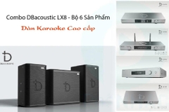 BỘ COMBO KARAOKE DBACOUSTIC LX8