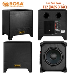 Loa sub điện công suất 3 tấc BOSA F12