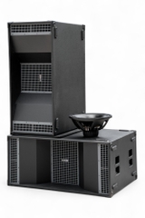 Loa sub đôi DAVS 2 Bass 50cm Coil 115, DK218N115