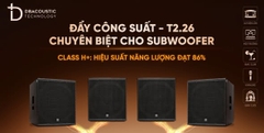 Cục đẩy công suất 2 kênh Db acoustic T2.26 Premium, 1800w x 2 CH, Classs H