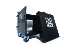Tủ Gỗ Âm Thanh Morgansound 12U Có Ngăn Mixer, 60x53x70