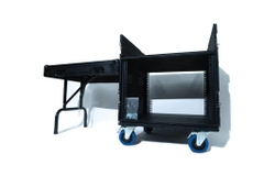 Tủ Gỗ Âm Thanh Morgansound 12U Có Ngăn Mixer, 60x53x70