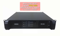 Cục đẩy công suất 3 kênh Shidun PRO-1000, Nguồn xung classs D,2X600w+1000w