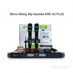 Micro không dây karaoke KIWI A2 PLUS