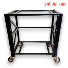 Tủ đựng máy âm thanh chuyên nghiệp 60cm - 80cm  (sơn tĩnh điện + full phụ kiện)