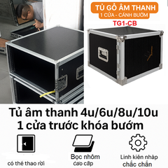 Tủ Gỗ Âm Thanh TG1-CB 4u 6u, 8u, 10u ,1 Cửa Khóa  - Phân Loại