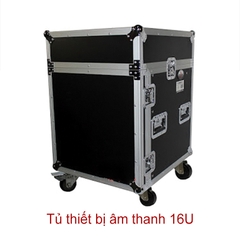 Tủ rack âm thanh 16U đa năng, cánh bướm - Hàng nhập khẩu