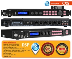 Vang Cơ CX5 Bluetooth DSP Chống Hú Karaoke Chuyên Nghiệp Optical USB Remote Điều Chỉnh Echo Reverb