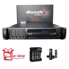 Cục đẩy công suất 4 kênh DB Acoustic D4600, 4x600w 8ohm