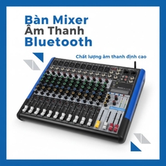MIXER ANALOG 12 KÊNH CÓ BLUETOOTH & EFFECT, AD-12L