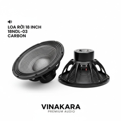 Loa bass rời 50 từ neo coil 125 ASH-18N125 - màng cacbon