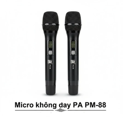 Micro không dây PA Audio PM-88 chính hãng Thái Lan