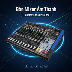 MIXER ANALOG 12 KÊNH CÓ BLUETOOTH & EFFECT, AD-12L