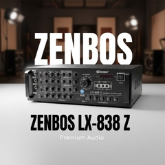 Amply Karaoke Bluetooth Công Suất Lớn 800W Zenbos LX-838Z