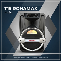 Loa kéo di động Ronamax T15 - Bass 40 công suất 500w