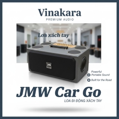 Loa xách tay JMW Car Go, kèm 2 mic UHF