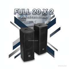 Vỏ loa full 20 đôi - 2 tấc đôi colum VF20-2TH, ván ép, trạm sắt