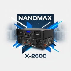 Cục đẩy công suất Nanomax X-2600, Công suất 1300W/1CH