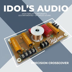 Mạch phân tần loa kéo đôi ADX PTLK-240 (2 bass 2 treble) lắp mạch