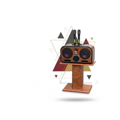 Loa Xách Tay Mini ADX 220-PU, 300W, 2 Micro UHF, 2 Bass 20