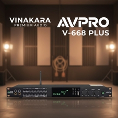 Vang Cơ AVPRO V-668Plus Chính Hãng – Vang Karaoke Chỉnh Cơ Chống Hú Hiệu Quả