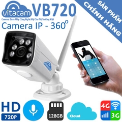 Vitacam VB720 – Camera IP Ngoài Trời 1.0Mpx 720P HD – Hỗ Trợ Thẻ Nhớ Ngoài