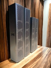 Vỏ loa cột 4 bass colum AD-4DH, ván ép, lưới nhập