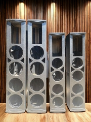 Vỏ loa cột 4 bass colum AD-4DH, ván ép, lưới nhập