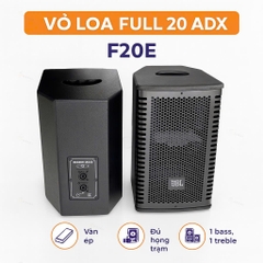 Vỏ loa full 20 ADX F20E 2 tấc, 20cm ADX F20E, 2 đường tiếng