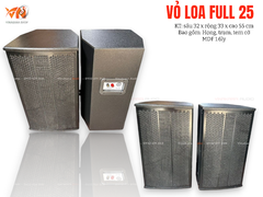 Vỏ thùng loa full 2,5 tấc TL25 (25cm, mdf), 3 phân loại