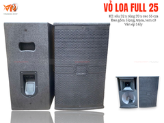 Vỏ loa full 25 2,5 tấc đơn, ván ép F25MX