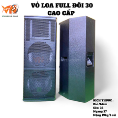 Vỏ loa full 30 3 tấc đôi, bông tiêu âm VLF12-TA