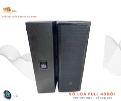Vỏ thùng loa full 40 đôi, 4 tấc đôi (KT 42X50X115CM)