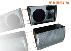 Vỏ thùng loa monitor bass 30cm ( Ván ép malaisia) 4 mẫu