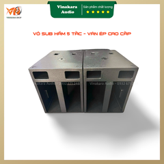 Vỏ sub hơi 5 tấc VS18, ván ép cao cấp titan