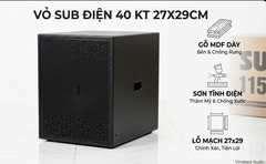 Vỏ loa sub điện 40 4 tấc VS15-E
