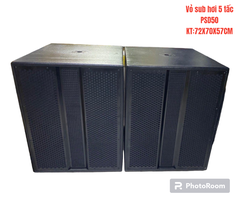 Vỏ sub hơi 5 tấc 50, ván ép