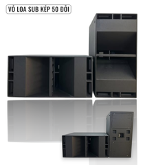 Vỏ Loa SuB 50 Đôi ADX-VL218125, Sub Kép Bass 50cm