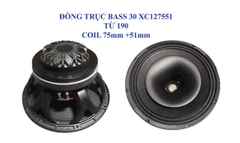 Củ Loa Bass Rời Đồng Trục 30 3 tấc Coil 75- Hàng Nhập Khẩu