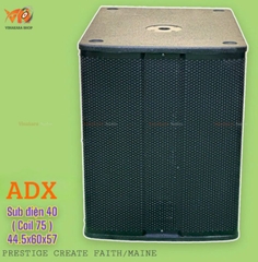 Loa Sub điện 4 tấc ADX-SD1502, bass 40cm, 500w