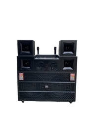 Loa kéo di động bình 4 tấc đôi 2154T-RB