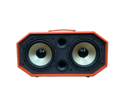 Loa kéo mini xách tay lục giác ADX2202-10LG, 350W, 2 Micro, 2 bass 20cm + 6 Mid + 2 Treble