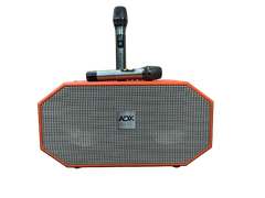 Loa kéo mini xách tay lục giác ADX2202-10LG, 350W, 2 Micro, 2 bass 20cm + 6 Mid + 2 Treble