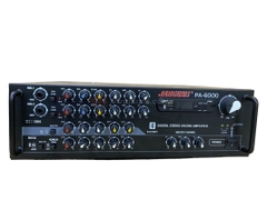 Amply Jargunis 8 sò PA-6000, 2 kênh 200wx2CH, Bluetooth, Usb