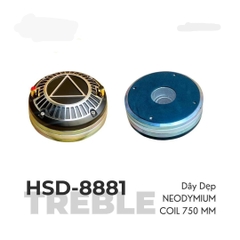 Loa treble NEODYUM coil 75 dây dẹp , HSD-8881