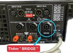 Cục đẩy công suất 2 kênh GHS MA-4080  80 sò, 2 TRANSFORM vuông 50A