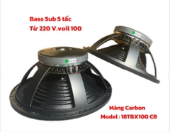 Loa bass rời 50 5 tấc, 50cm từ 220 coil 100 18TBX100CB