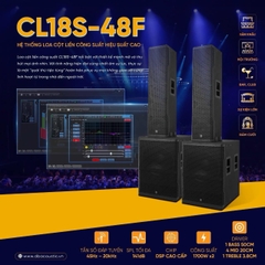 Loa cột liền công suất dBacoustic CL18S-48F